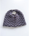 textured knit shoulder bag, handmade, everyday carry