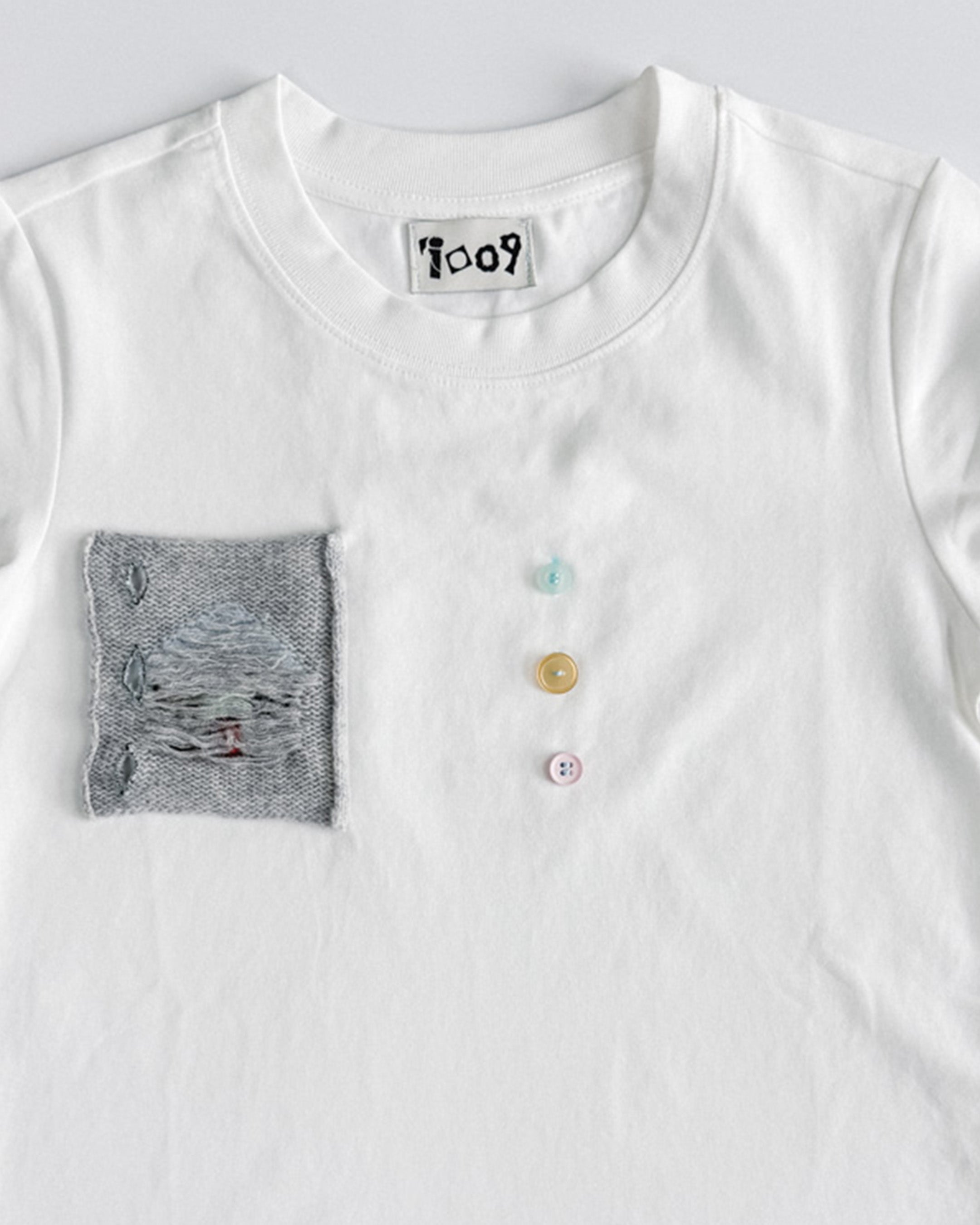 handmade graphic t-shirt house motif childhood design