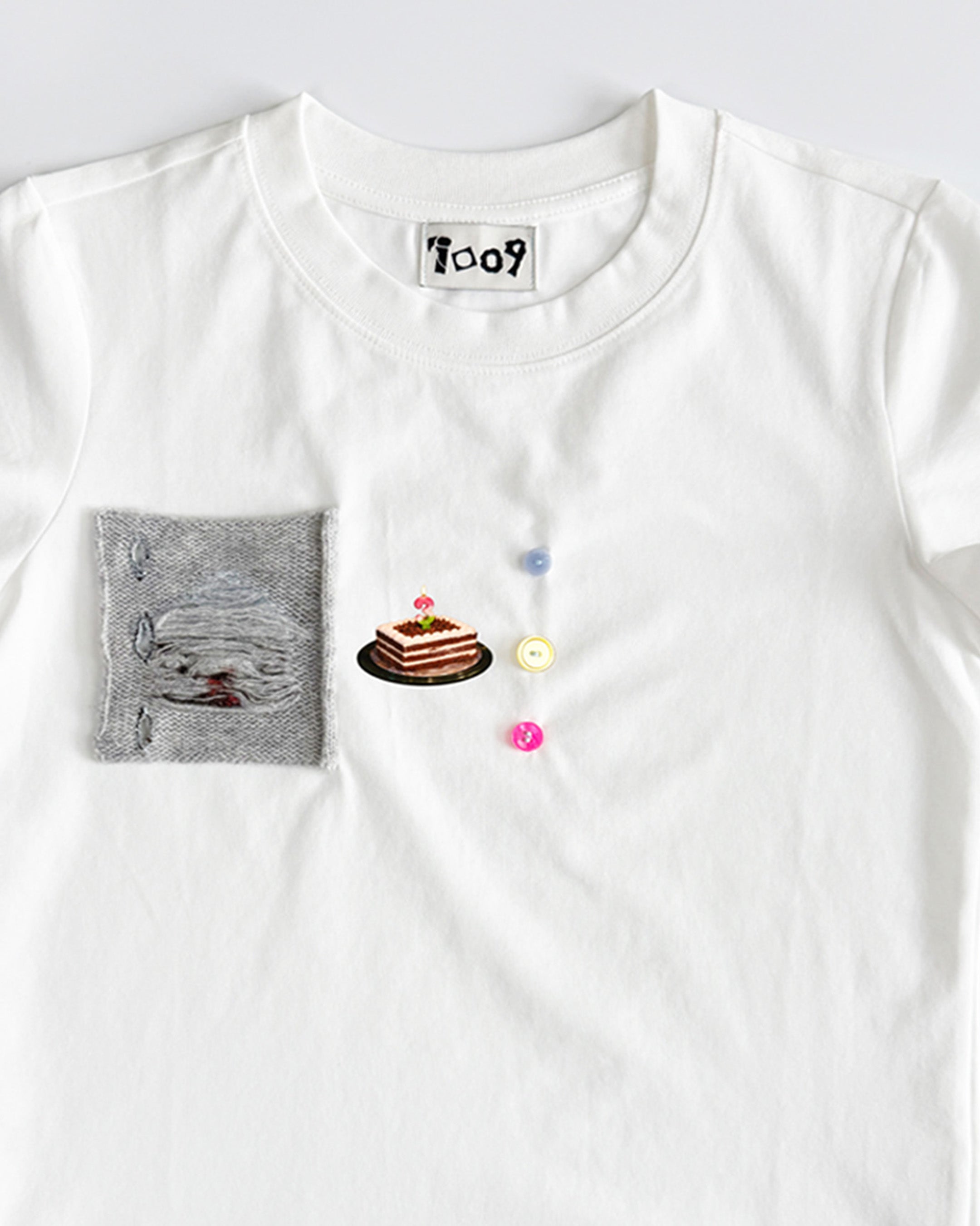 handmade graphic t-shirt house motif childhood design