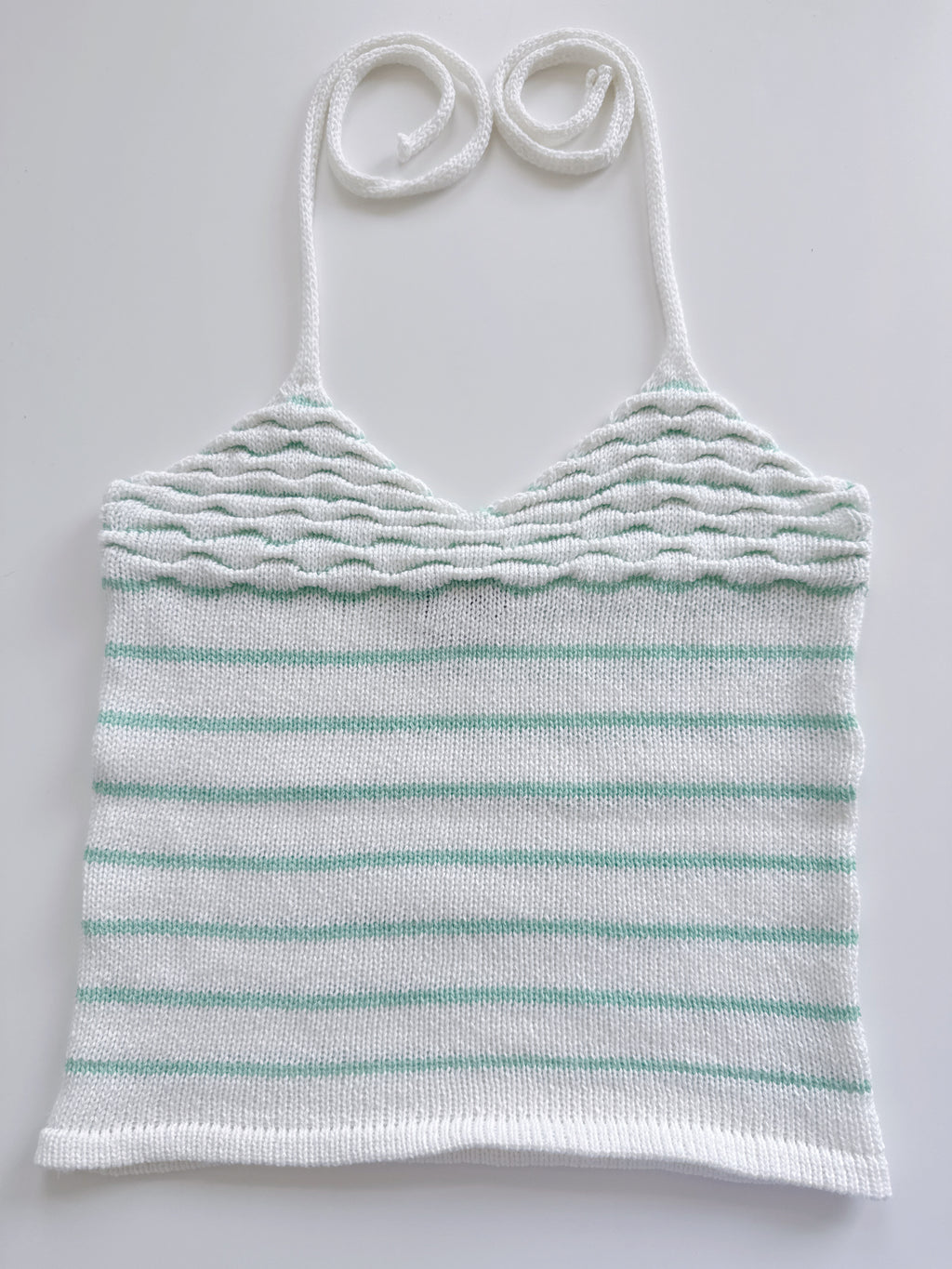 Ripple Halter neck camisole