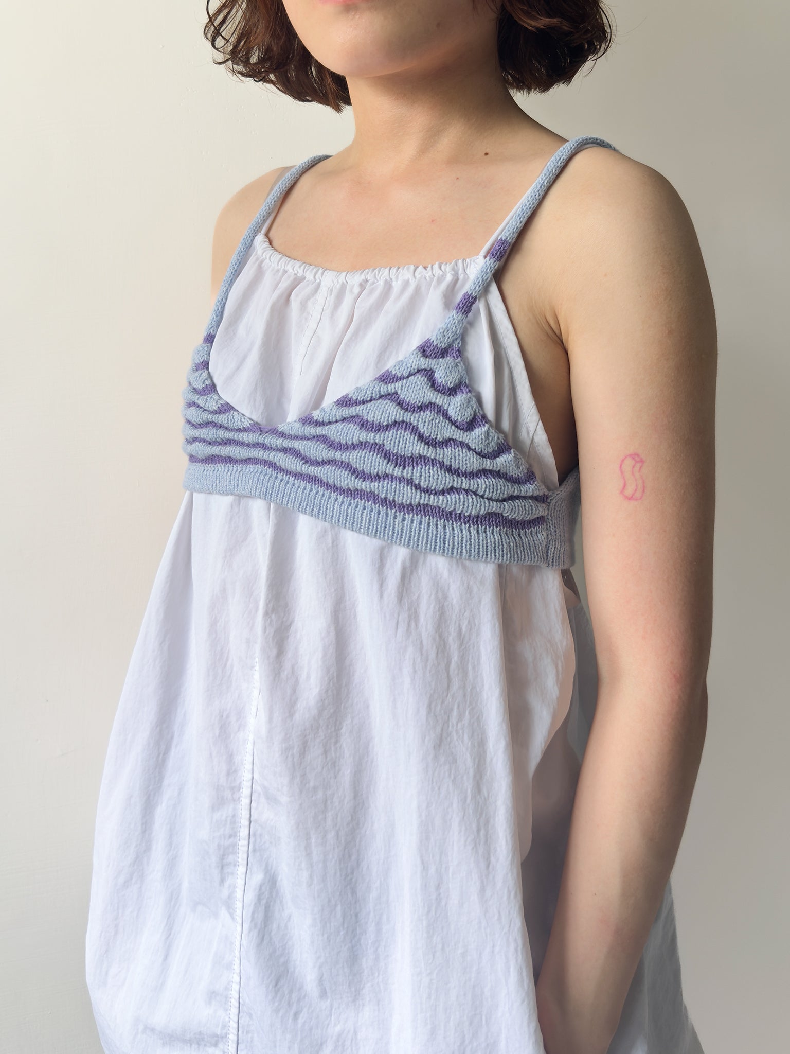 Ripple form bralette