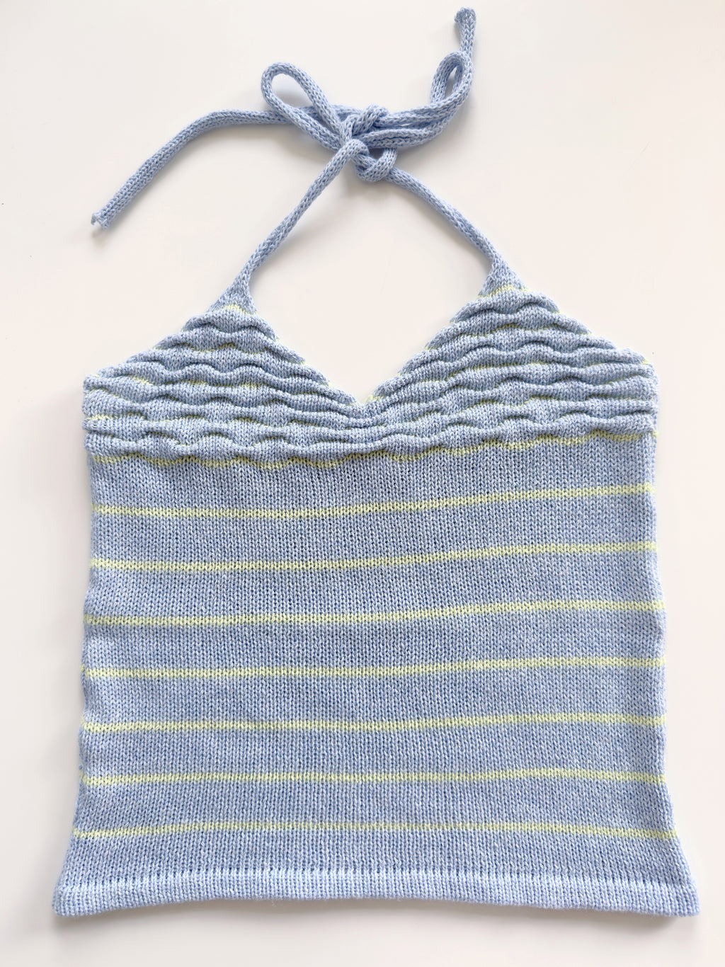 Ripple Halter neck camisole