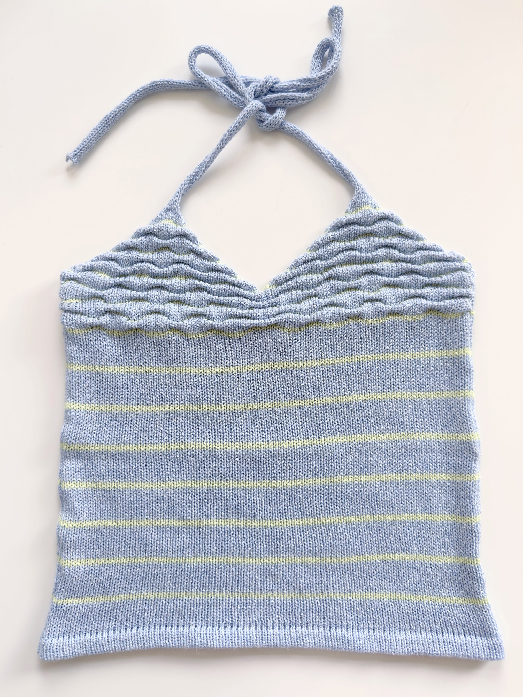 Ripple Halter neck camisole