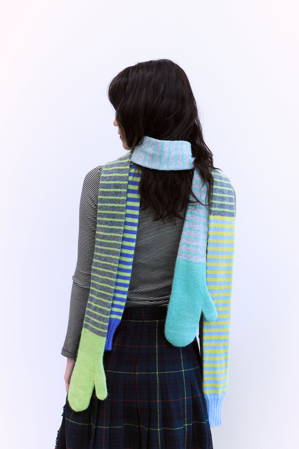 The Other End Scarf-Mint