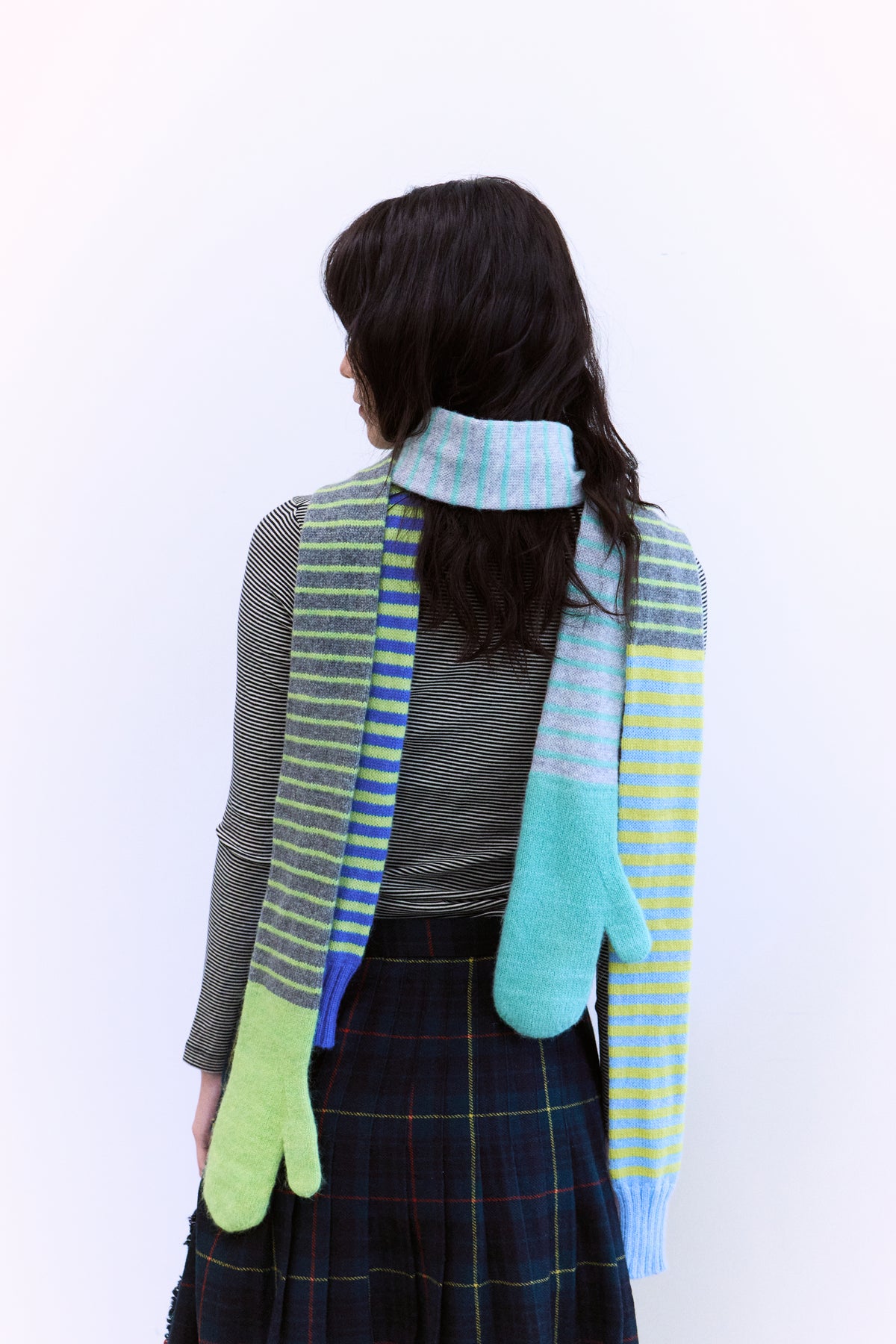 The Other End Scarf-Mint