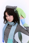 The Other End Scarf-Grass