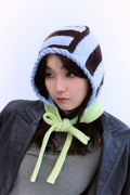 Creamy Bonnet-Lime green