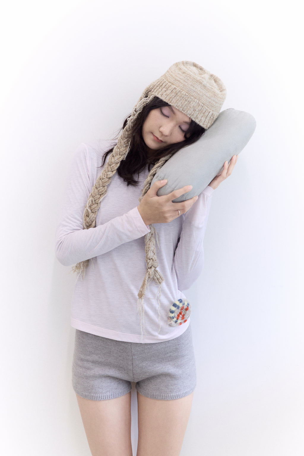 Hairy Beanie-Oat