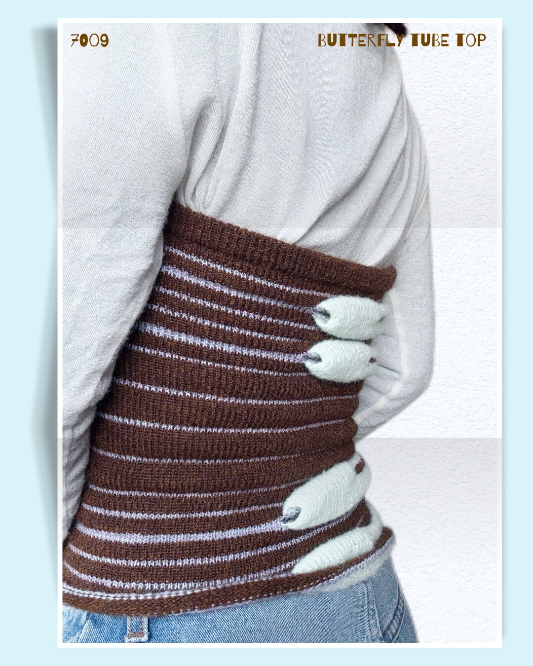 Butterfly Tube Top